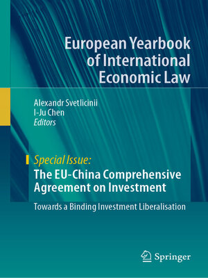 cover image of The EU-China Comprehensive Agreement on Investment